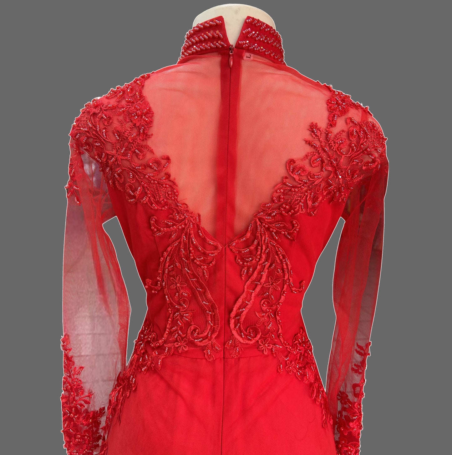 Bedazzled Wedding Ao Dai
